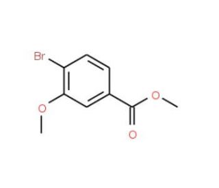 Methyl 4-bromo-3-methoxy-benzoate (CAS 17100-63-9) - chemical structure image