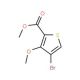 Methyl 4-bromo-3-methoxythiophene-2-carboxylate (CAS 110545-67-0) - chemical structure image