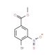 Methyl 4-bromo-3-nitrobenzoate (CAS 2363-16-8) - chemical structure image