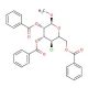 Methyl 4-Chloro-4-deoxy-α-D-glucopyranoside Tribenzoate (CAS 41881-07-6) - chemical structure image