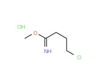 Methyl 4-Chlorobutanimidoate hydrochloride (CAS 77570-15-1) - chemical structure image