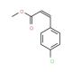 Methyl 4-chlorocinnamate (CAS 7560-44-3) - chemical structure image