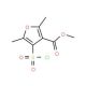 Methyl 4-(chlorosulphonyl)-2,5-dimethylfuran-3-carboxylate (CAS 306936-34-5) - chemical structure image