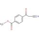 Methyl 4-(cyanoacetyl)benzoate (CAS 69316-08-1) - chemical structure image