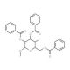 Methyl 4-Deoxy-4-fluoro-α-D-glucose Tribenzoate (CAS 84065-98-5) - chemical structure image