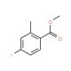 Methyl 4-fluoro-2-methylbenzoate (CAS 174403-69-1) - chemical structure image