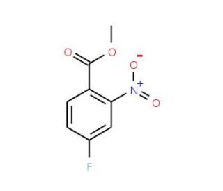 Methyl 4-fluoro-2-nitrobenzoate (CAS 151504-81-3) - chemical structure image