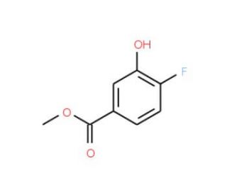Methyl 4-fluoro-3-hydroxybenzoate (CAS 214822-96-5) - chemical structure image