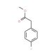 Methyl 4-fluorophenyl acetate (CAS 34837-84-8) - chemical structure image