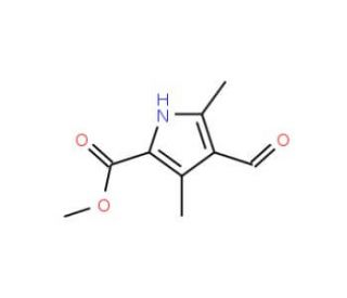 Methyl 4-formyl-3,5-dimethyl-1H-pyrrole-2-carboxylate - chemical structure image