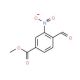 Methyl 4-formyl-3-nitrobenzoate (CAS 153813-69-5) - chemical structure image
