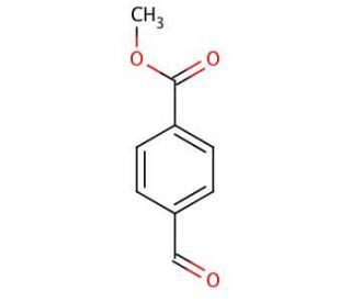 Methyl 4-formylbenzoate (CAS 1571-08-0) - chemical structure image