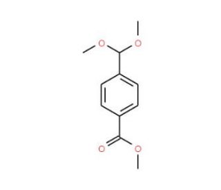 Methyl 4-formylbenzoate dimethyl acetal (CAS 42228-16-0) - chemical structure image