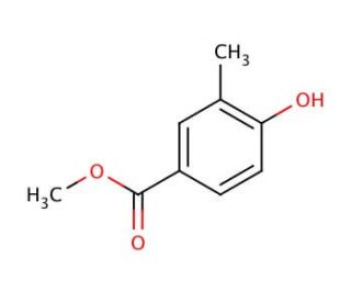 Methyl 4-hydroxy-3-methylbenzoate (CAS 42113-13-3) - chemical structure image
