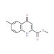Methyl 4-hydroxy-6-methylquinoline-2-carboxylate (CAS 950265-42-6) - chemical structure image
