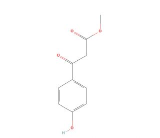 Methyl (4-Hydroxybenzoyl)acetate (CAS 32066-29-8) - chemical structure image