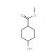 Methyl 4-Hydroxycyclohexanecarboxylate (CAS 17449-76-2) - chemical structure image