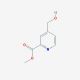 Methyl 4-hydroxymethyl-pyridine-2-carboxylate (CAS 317335-15-2) - chemical structure image