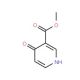 Methyl 4-hydroxynicotinate (CAS 67367-24-2) - chemical structure image