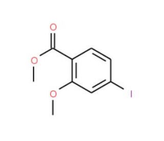 Methyl 4-iodo-2-methoxybenzoate (CAS 148490-97-5) - chemical structure image