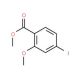Methyl 4-iodo-2-methoxybenzoate (CAS 148490-97-5) - chemical structure image