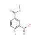 Methyl 4-iodo-3-nitrobenzoate (CAS 89976-27-2) - chemical structure image