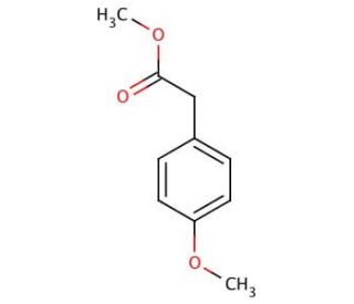 Methyl 4-methoxyphenylacetate (CAS 23786-14-3) - chemical structure image