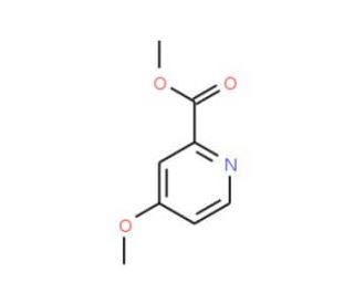 Methyl 4-methoxypyridine-2-carboxylate (CAS 29681-43-4) - chemical structure image