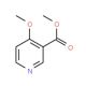 Methyl 4-methoxypyridine-3-carboxylate (CAS 10177-32-9) - chemical structure image
