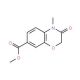 Methyl 4-methyl-3-oxo-3,4-dihydro-2H-1,4-benzoxazine-7-carboxylate (CAS 201294-27-1) - chemical structure image