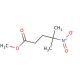 Methyl 4-methyl-4-nitropentanoate (CAS 16507-02-1) - chemical structure image