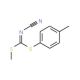 Methyl (4-methylphenyl)cyanocarbonimidodithioate (CAS 152381-94-7) - chemical structure image