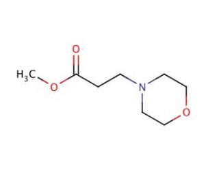 Methyl 4-morpholinepropionate (CAS 33611-43-7) - chemical structure image