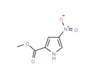 Methyl 4-nitro-1H-pyrrole-2-carboxylate (CAS 13138-74-4) - chemical structure image