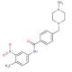 Methyl-(4-nitrophenylethyl)-(4-nitrophenoxyethyl-d4)amine (CAS 581076-60-0) - chemical structure image