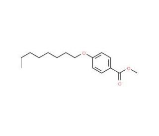 Methyl 4-octyloxybenzoate (CAS 62435-37-4) - chemical structure image