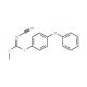 Methyl (4-phenoxyphenyl) cyanocarbonimidodithioate - chemical structure image