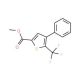 Methyl 4-phenyl-5-(trifluoromethyl)thiophene-2-carboxylate (CAS 237385-98-7) - chemical structure image