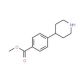 Methyl 4-piperidin-4-yl-benzate Hydrochloride (CAS 936130-82-4) - chemical structure image