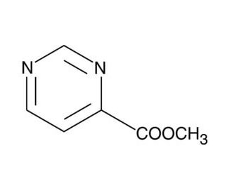 methyl 4-Pyrimidine Carboxylate (CAS 2450-08-0) - chemical structure image
