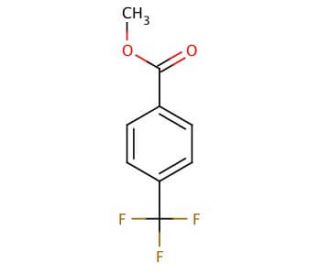 Methyl 4-(trifluoromethyl)benzoate (CAS 2967-66-0) - chemical structure image