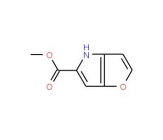 Methyl 4H-furo[3,2-b]pyrrole-5-carboxylate (CAS 77484-99-2) - chemical structure image