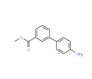 Methyl 4&prime;-amino[1,1&prime;-biphenyl]-3-carboxylate (CAS 159503-24-9) - chemical structure image