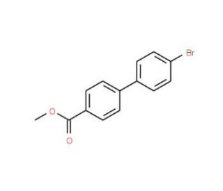 Methyl 4&prime;-bromo[1,1&prime;-biphenyl]-4-carboxylate (CAS 89901-03-1) - chemical structure image