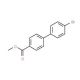 Methyl 4′-bromo[1,1′-biphenyl]-4-carboxylate (CAS 89901-03-1) - chemical structure image
