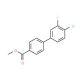 Methyl 4′-chloro-3′-fluoro[1,1′-biphenyl]-4-carboxylate - chemical structure image