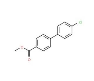 Methyl 4&prime;-chloro[1,1&prime;-biphenyl]-4-carboxylate (CAS 89901-02-0) - chemical structure image