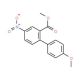 Methyl 4′-methoxy-4-nitro[1,1′-biphenyl]-2-carboxylate (CAS 937601-71-3) - chemical structure image