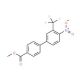 Methyl 4′-nitro-3′-(trifluoromethyl)-[1,1′-biphenyl]-4-carboxylate - chemical structure image