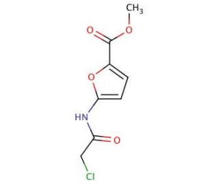 Methyl 5-[(2-chloroacetyl)amino]-2-furoate - chemical structure image